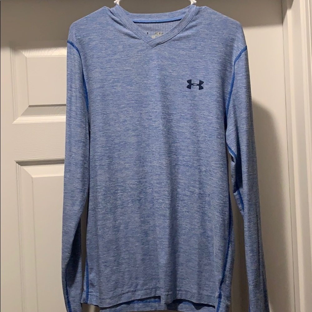 Under Armor Fitted Cold Gear long sleeve.